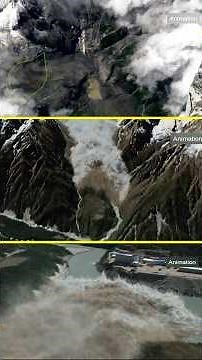 Así ocurrió la tragedia entre Tíbet y Nepal que ha dejado 600 muertos y 3.000 desaparecidos #shorts