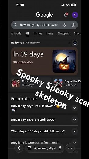 How many days until Halloween