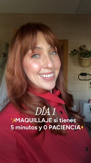 Guárdate este maquillaje para cuando tengas 5 minutos y 0 neuronas disponibles 😂