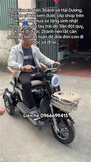 The latest 2026 model of a compact 3-wheel, 3-row vehicle, ideal for the elderly with weak limbs ...