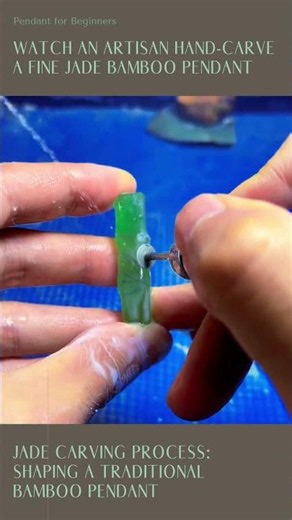 Intricate Jade Bamboo Carving Tutorial Luxury Feng Shui Jewelry