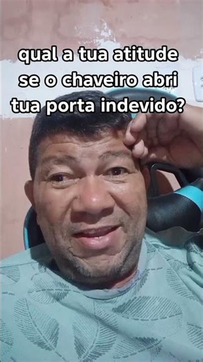 #short QUAL A TUA ATITUDE SE UM CHAVEIRO ABRIR TUA PORTA INDEVIDO?CHAVEIRO CESAR