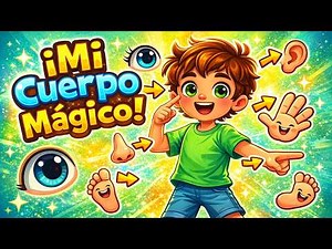 👉 El Cuerpo Humano para Niños 👀🖐️ ¡Descúbrelo con Leo!