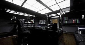 CGI Modern office interior