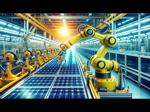 How Solar Panels Are Made in Factories