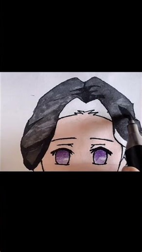 lady tamayo drawing✨ #drawing #art #easydrawing #colors #demonslayer #trending #easy #shorts