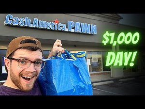 How I Made Over $1,000 in ONE DAY at Pawn Shops!