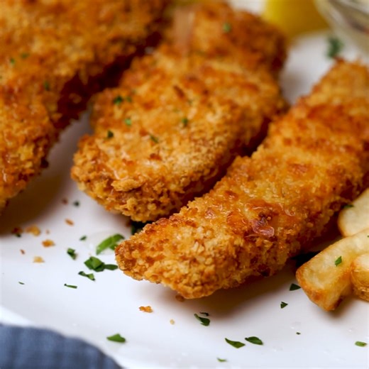 Air Fryer Fish & Chips
