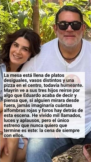 Mayrín Villanueva y Eduardo Santamarina y la sencillez de un San Valentín en familia