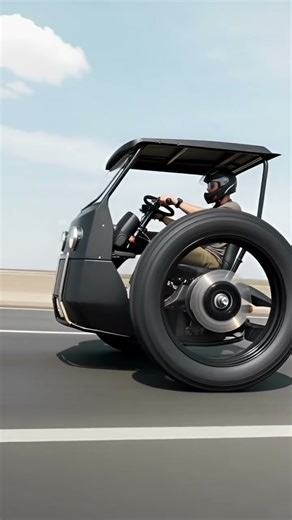 Futuristic Two-Wheel Bike | Next-Gen Concept Vehicle in Motion #shortsfeed