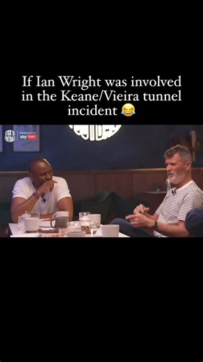 If Ian Wright was involved in the Keane/Vieira tunnel incident 😂 | Football with Brownie