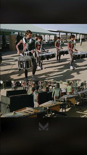 Tasty section interludes - POW Percussion 2025 - @ Great Oak - #marchingvlogs