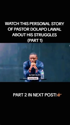 Pastor Dolapo Lawal's Journey of Overcoming Addictions