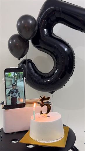 Smitha Gowda 🧿| Mom Blogger | Nutritionist | Lifestyle on Instagram: "Happy 5th Birthday to my little sunshine 💫 One wish, one candle, a million dreams ahead ✨ #HappyBirthdayMySon #FiveYearsOfLove #GrowingTooFast"