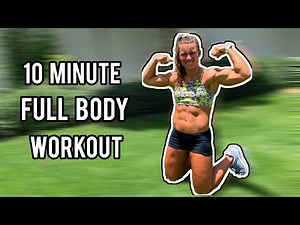 10 MINUTE FULL-BODY WORKOUT (2020) |(BEGINNER To ADVANCED) | With LAUREN STALLWOOD