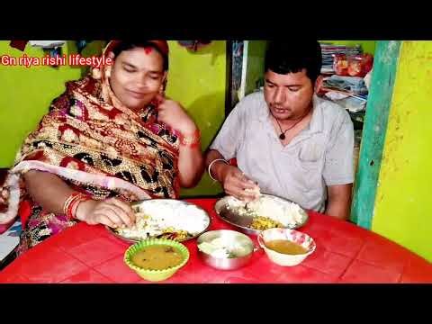 Village simple eating challenge in Odia ||Challenge କରି ଫସିଗଲି @Gnriyarishilifestyle