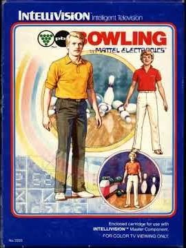 Intellivision LIVE Game Box Art | PBA Bowling #intellivision #atari #retrogaming #bowling #pba