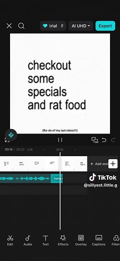 Unique Audio Edits for Your Original Characters