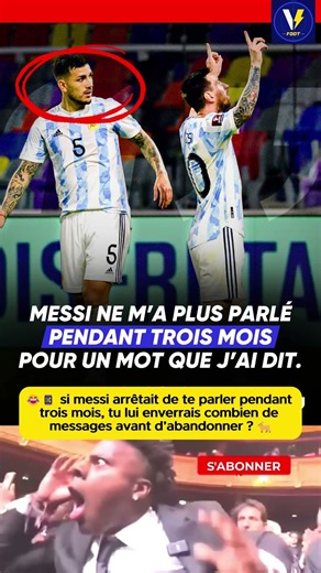 🚨🇦🇷 𝗠𝗘𝗦𝗦𝗜 😳💥 𝗜𝗟 𝗔 𝗜𝗚𝗡𝗢𝗥É 𝗣𝗔𝗥𝗘𝗗𝗘𝗦 𝗣𝗘𝗡𝗗𝗔𝗡𝗧 𝟯 𝗠𝗢𝗜𝗦 !