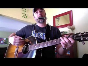 How to Play Harmonica And Guitar -- G major scale -- G diatonic harmonica