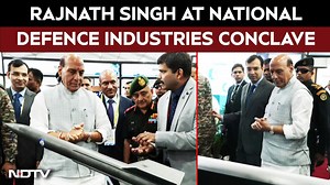 Rajnath Singh at National Defence Industries Conclave - India's defence push in focus