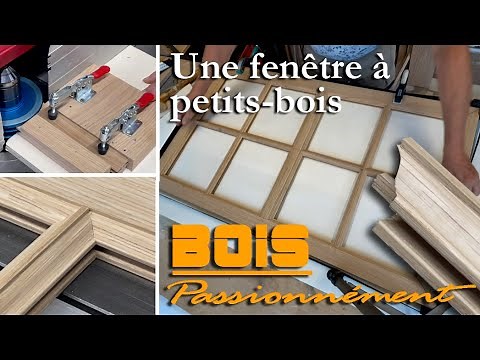 Comment faire une fenêtre vitrée à petits bois