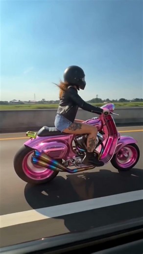 vespa pink #automobile #modifikasimotor #beranda #otomotif