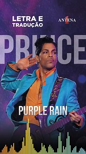 Prince - Purple Rain (Letra e Tradução) #antena1 #música #lyrics #tradução | Antena 1
