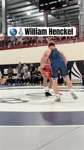 Penn State’s William Henckel gets a 26 second technical fall at U23 Nationals!