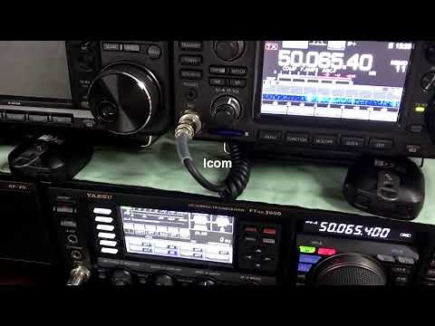 Yaesu FTDX3000 DNR and Icom IC7300 NR