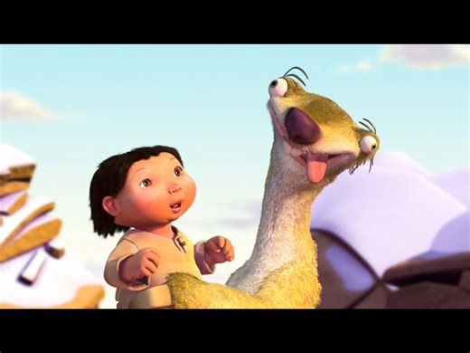 Ice Age: Baby Fun - Present Continuous & Speaking Practice