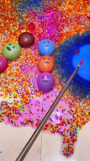 🎈 Funny Balloon Faces ASMR | Colorful & Satisfying Pop ✨😂 #relaxingsounds #asmr