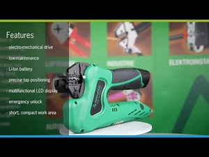 RENNSTEIG Battery powered crimping tool E-PEW 12