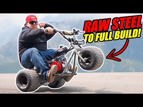 Building A Mini Trike From Scratch in 5 Minutes!
