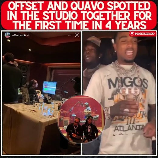 MIGOS BACK?! OFFSET & QUAVO END 4-YEAR RIFT — NEW STUDIO FOOTAGE SIGNALS LONG-AWAITED RECONCILIATION