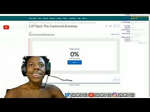 IShowSpeed lets his chat take his school quiz... (FULL VIDEO)