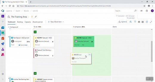 Using Azure DevOps for Backlog Management - Daily Stand up