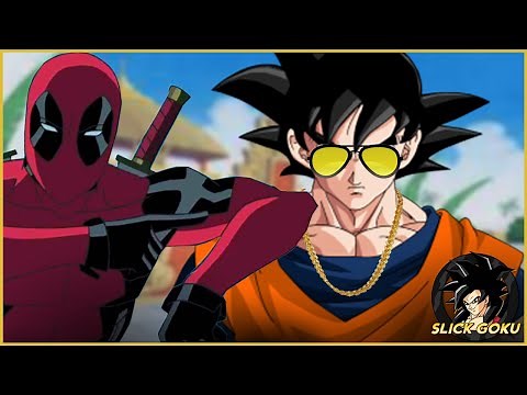 Deadpool Meets Slick Goku