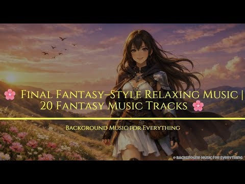 Calm JRPG Fantasy Music | Final Fantasy–Style Instrumentals • 4 Hours (No Lyrics)