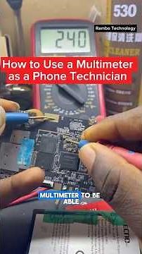How To Use Multimeter To Fix Mobile Phones Like a Pro #shortsfeed