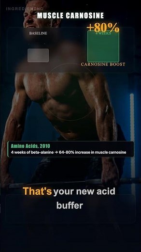Beta-Alanine: 80% More Carnosine — The Science Behind the Tingle