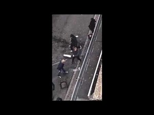 Eintracht Frankfurt Hooligans Angriff auf Darmstadt Fans 05 02 2017