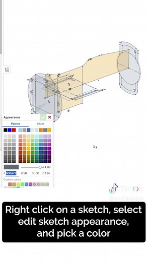 How to Change Sketch Colors in Onshape: A Quick Tip