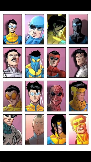 invincible varaint panel animation #fyp #invinciblevariants #animation #shorts