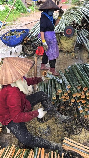 1.7K views | Bambo toothpick factory . 253 . #bamboo #facility #toothpick | Heavy Motion | Facebook