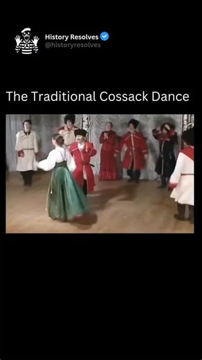 @miephuongo84 on Instagram: "The Cossack dance is a vibrant and physically demanding folk tradition that reflects the history, strength, and warrior culture of the Cossack people. Known for its explosive energy, the dance features deep squats, high kicks, rapid footwork, and dramatic jumps, with male dancers often performing gravity-defying moves that display endurance and control. Female dancers typically add grace and rhythm, complementing the athletic displays with flowing movements and preci