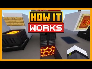 HOW THE THERMO GENERATOR WORKS IN MINECRAFT WITH POWAH