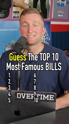 MOST FAMOUS BILLS! Can You Name All 10? #reels #bill #top10 #names #famous #celebrities #guessinggame | The Makeshift Project