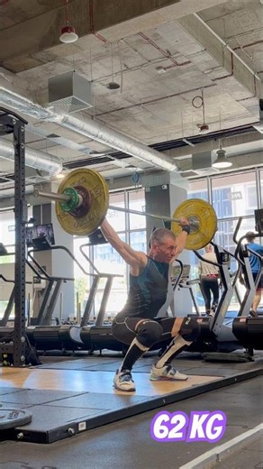 Snatch 62 kg | Masters Weightlifting 60 kg | 46 y/o Athlete | Coach | Online Training