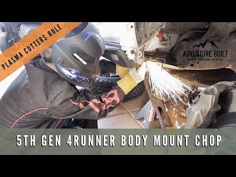 NO MORE RUBBING - DIY - Body Mount Chop - 5th Gen 4Runner